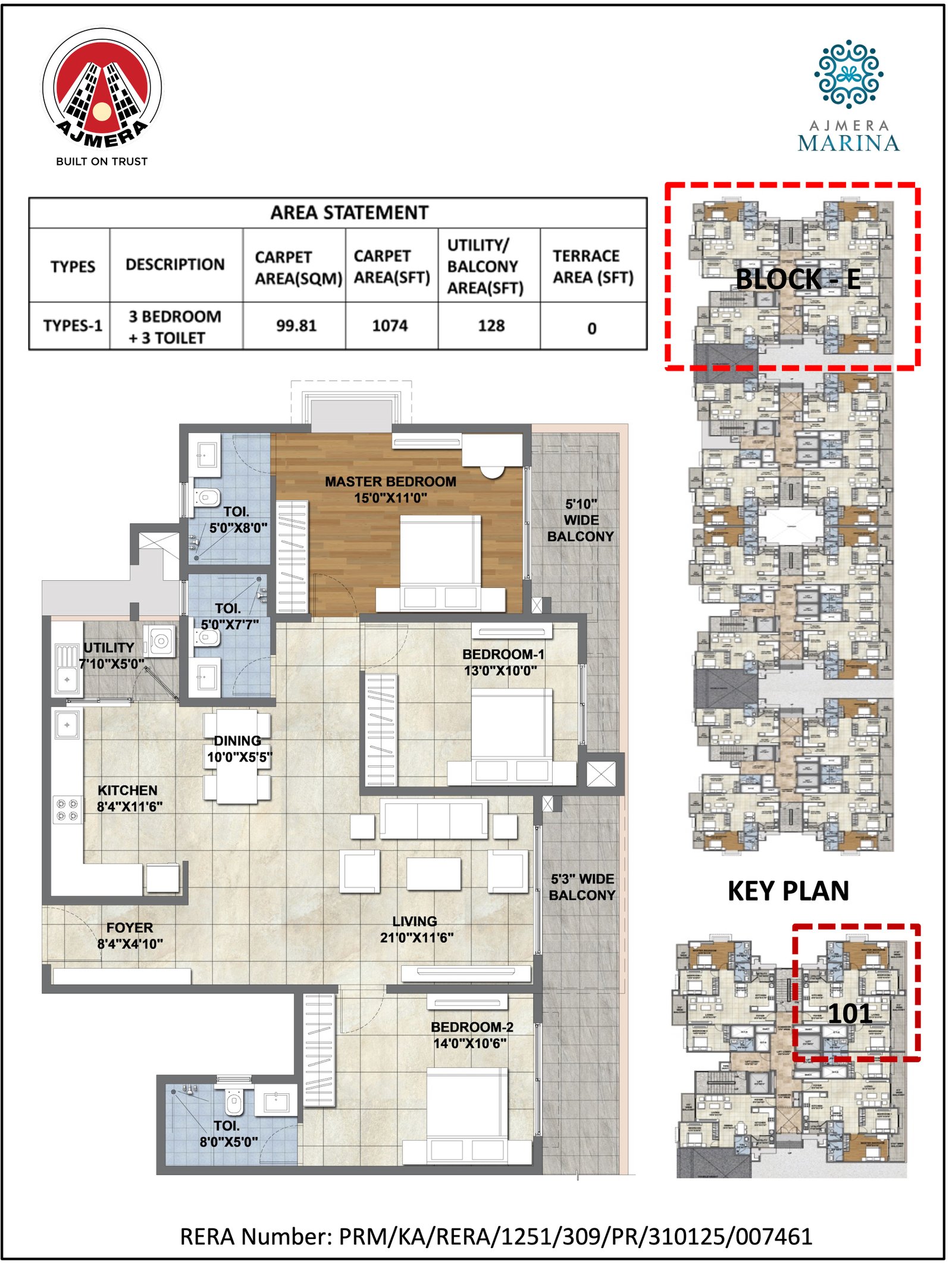 4 Bed - 2273 Sq. Ft. Floor Plan