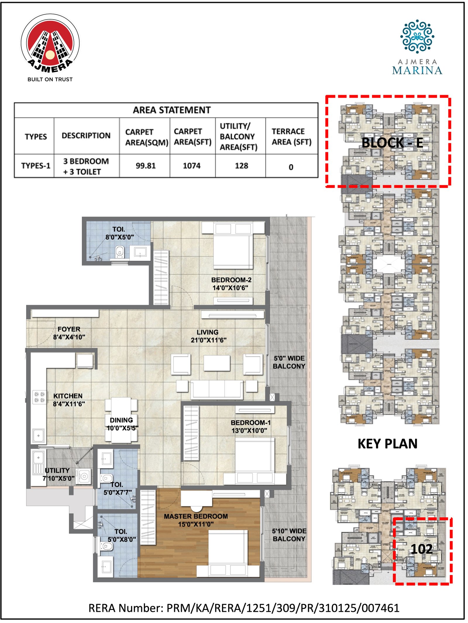 4 Bed - 2316 Sq. Ft. Floor Plan